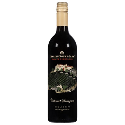 Malibu Rocky Oaks Collective Cabernet Sauvignon Wine - 750 Ml - Image 2