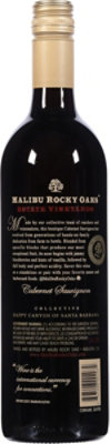 Malibu Rocky Oaks Collective Cabernet Sauvignon Wine - 750 Ml - Image 3