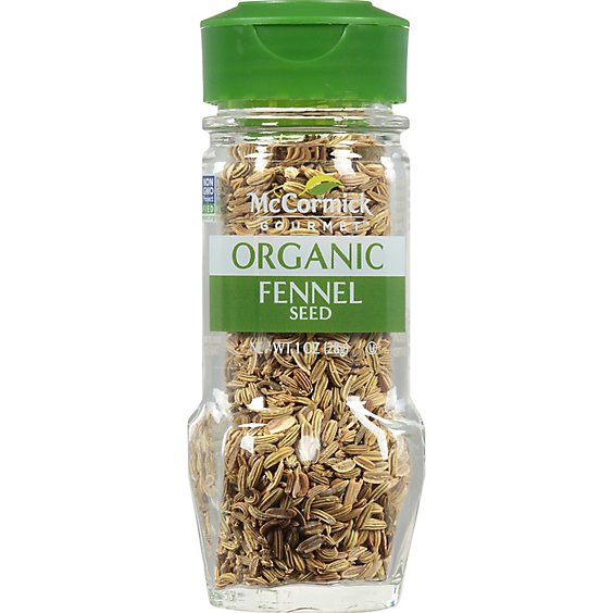 McCormick Gourmet Organic Fennel Seed - 1 Oz