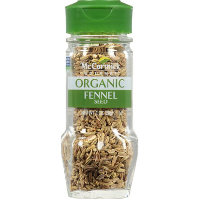 McCormick Gourmet Organic Fennel Seed - 1 Oz - Image 1