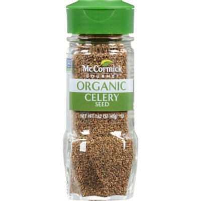 McCormick Gourmet Organic Celery Seed 1.62  Oz - Image 2