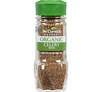 McCormick Gourmet Organic Celery Seed - 1.62 Oz