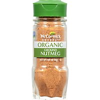 McCormick Gourmet Organic Ground Nutmeg - 1.81 Oz - Image 1