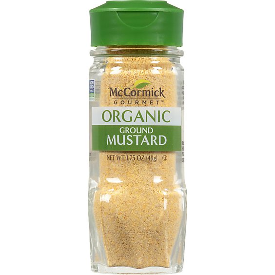McCormick Gourmet Organic Ground Mustard - 1.75 Oz