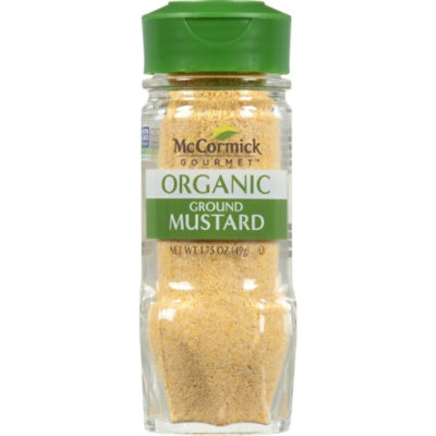 McCormick Gourmet Organic Mustard Ground - 1.75  Oz