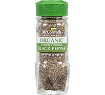 McCormick Gourmet Organic Coarse Ground Black Pepper - 1.62 Oz