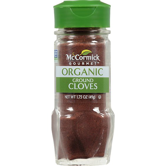 McCormick Gourmet Organic Ground Cloves - 1.75 Oz