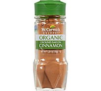 McCormick Gourmet Organic Ground Saigon Cinnamon - 1.25 Oz
