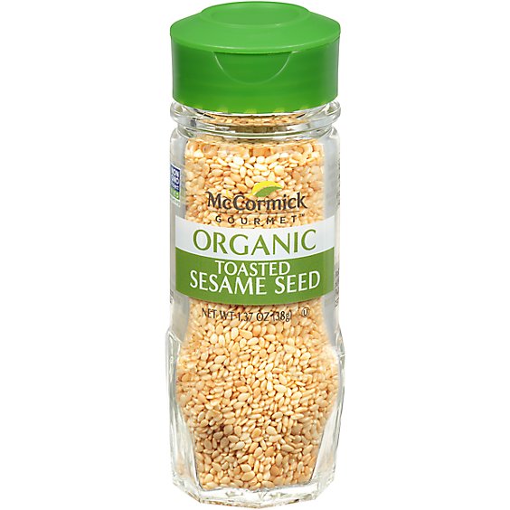 McCormick Gourmet Organic Toasted Sesame Seed - 1.37 Oz