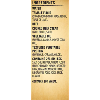 El Monterey Frozen Mexican Beef Tamales 5 Count - 22.5 Oz - Image 6