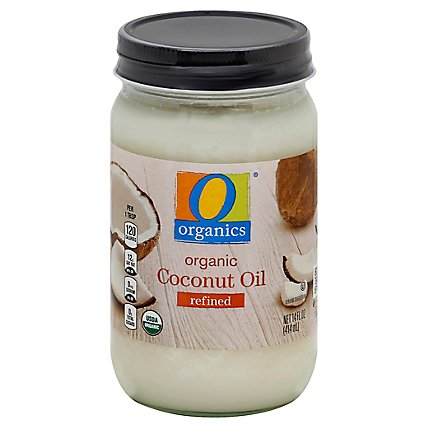 O Organics Organic Coconut Oil Refined - 14 Fl. Oz. - Image 1