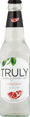 Truly Hard Seltzer Spiked & Sparkling Water Pomegranate 5% ABV Slim Cans - 6-12 Fl. Oz. - Image 2