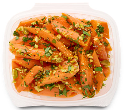 Honey Glazed Carrots w/ Pistachio & Raisin - Image 1