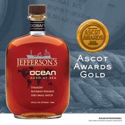 Jefferson's Ocean Aged At Sea Very Small Batch Straight Bourbon - 750 Ml - Image 2