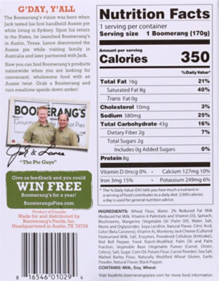 Boomerangs Entree Natural Spnch Mushroom - 6 Oz - Image 6