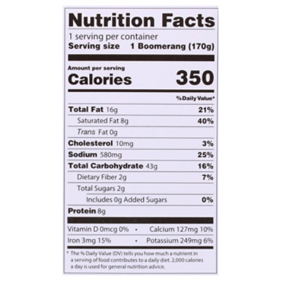 Boomerangs Entree Natural Spnch Mushroom - 6 Oz - Image 4