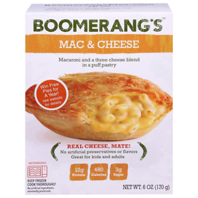 Boomerangs Entree Natural Macaroni Chs - 6 Oz - Image 2