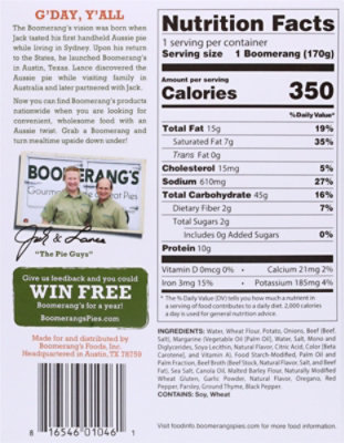 Boomerangs Entree Stout Steak - 6 Oz - Image 6