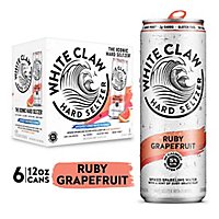 White Claw Grapefruit Hard Seltzer In Cans - 6-12 Fl. Oz. - Image 2