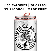 White Claw Grapefruit Hard Seltzer In Cans - 6-12 Fl. Oz. - Image 3