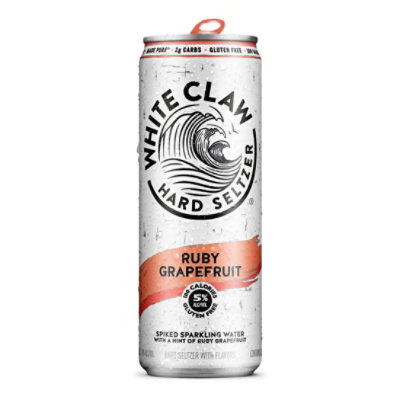 White Claw Grapefruit Hard Seltzer In Cans - 6-12 Fl. Oz. - Image 2