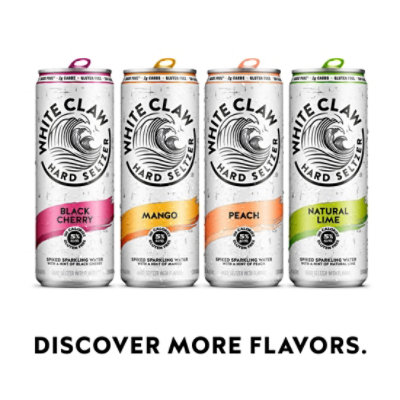 White Claw Grapefruit Hard Seltzer In Cans - 6-12 Fl. Oz. - Image 4