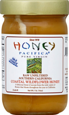 Raw Coastal Wildflower Honey - 16 Oz - Image 2