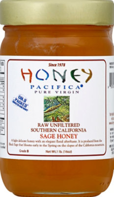 Raw Sage Honey - 16 Oz - Image 2