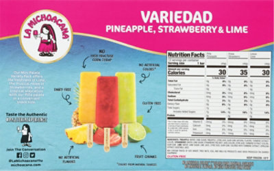 La Michoacana Mini Variety Juice Bars - 12-1.75 Fl. Oz. - Image 6