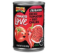Red Gold Tomato Love Diced Tomatoes & Red Chilies Sriracha - 10 Oz