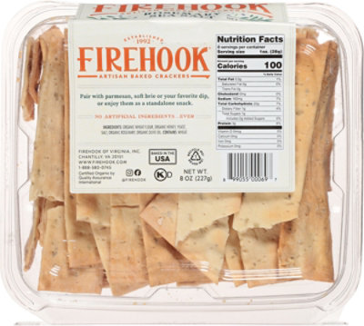 Firehook Rosemary/Sea Salt Cracker - 7 Oz - Image 5