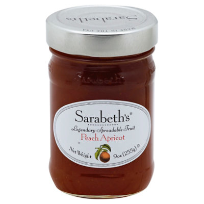 Sara Fruit Sprd Peach Apricot 9 Oz Pavilions