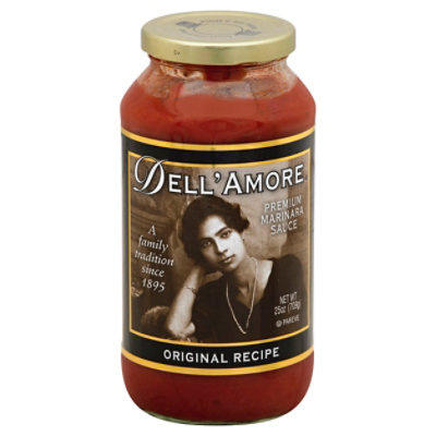 Dell Amore Marinara Sauce Original Recipe Jar - 25 Oz - Image 1