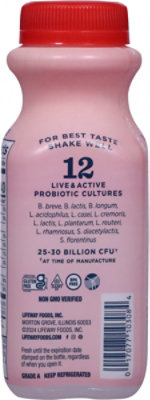 Lifeway Kefir Low Fat Strawberry Smoothie - 8 Fl. Oz. - Image 5