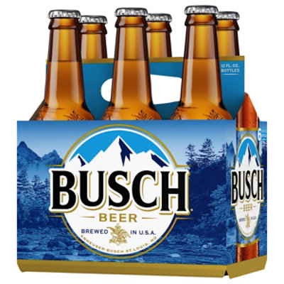 Busch Beer In Bottles - 6-12 Fl. Oz. - Image 2