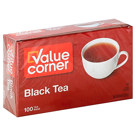 Value Corner Black Tea - 100 Count