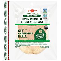 Applegate Organic Oven Roasted Turkey Breast - 6 Oz - Image 1