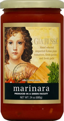 Gia Russa Select Pasta Sauce Marinara Jar - 24 Oz - Image 2