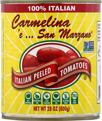 Carmelina e San Marzano Tomatoes Peeled Italian - 28 Oz - Image 2