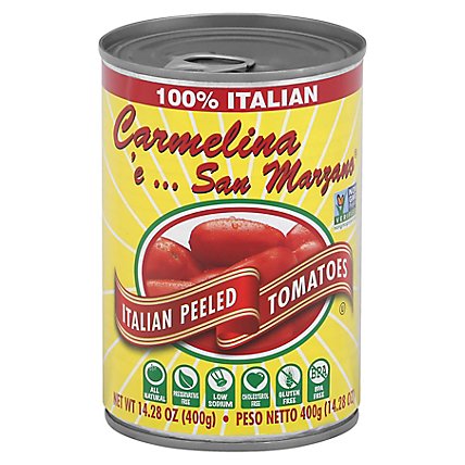 Carmelina e San Marzano Italian Whole Tomatoes - 14.28 Oz - Image 3