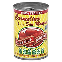 Carmelina e San Marzano Italian Whole Tomatoes - 14.28 Oz - Image 1