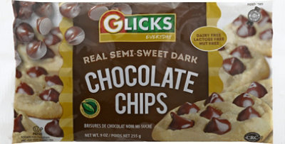 Glicks Chocolate Chips - 9 Oz - Image 2