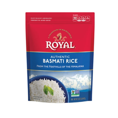 Royal Authentic Basmati White Rice - 2 Lb - Image 1