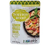 Saffron Road Simmer Sauce Halal Lemongrass Basil Mild Heat - 7 Oz