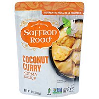 Saffron Road Simmer Sauce Halal Korma Coconut Curry Mild Heat - 7 Oz - Image 2