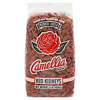 Camellia Beans Red Kidney - 1 Lb - Image 1