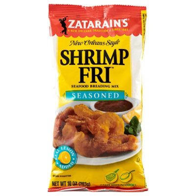 Zatarain's Seasoned Shrimp Fri - 10 Oz - Image 1