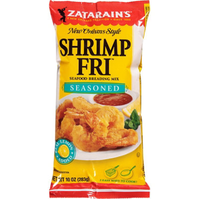Zatarain's Seasoned Shrimp Fri - 10 Oz