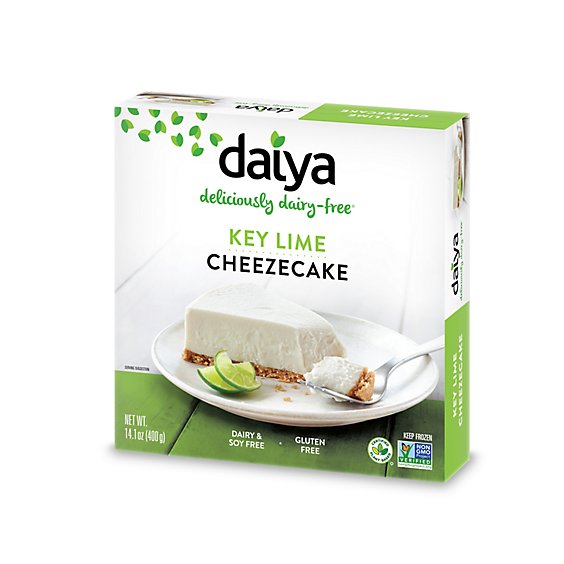 Daiya Dairy Free Gluten Free Key Lime Vegan Cheesecake Dessert - 14.1 Oz