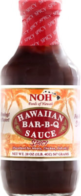 NOH Sauce Hawaiian Bar-B-Q Spicy - 20 Oz - Image 2